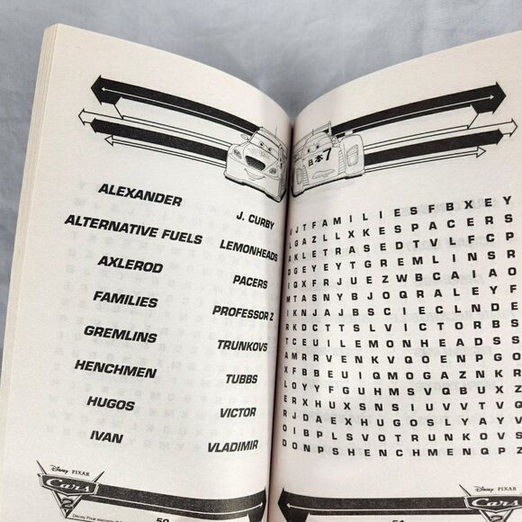 Disney Pixar Cars Activity Lot Stickers Puzzles Games New - Picture 6 of 11